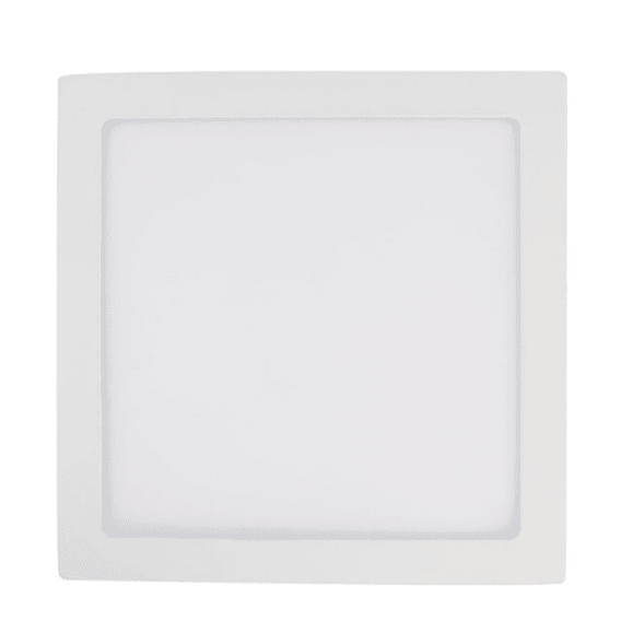 Panel Led 6W Cuadrado Sobrepuesto 220V Blanco Neutro 4000K Eco (wt)3