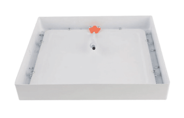 Panel Led 6W Cuadrado Sobrepuesto 220V Blanco Neutro 4000K Eco (wt)2