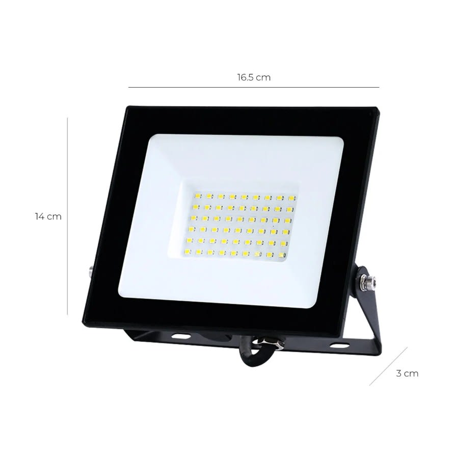 Proyector de Área Led Eco Thin 50w 6000k SEC (wt)3