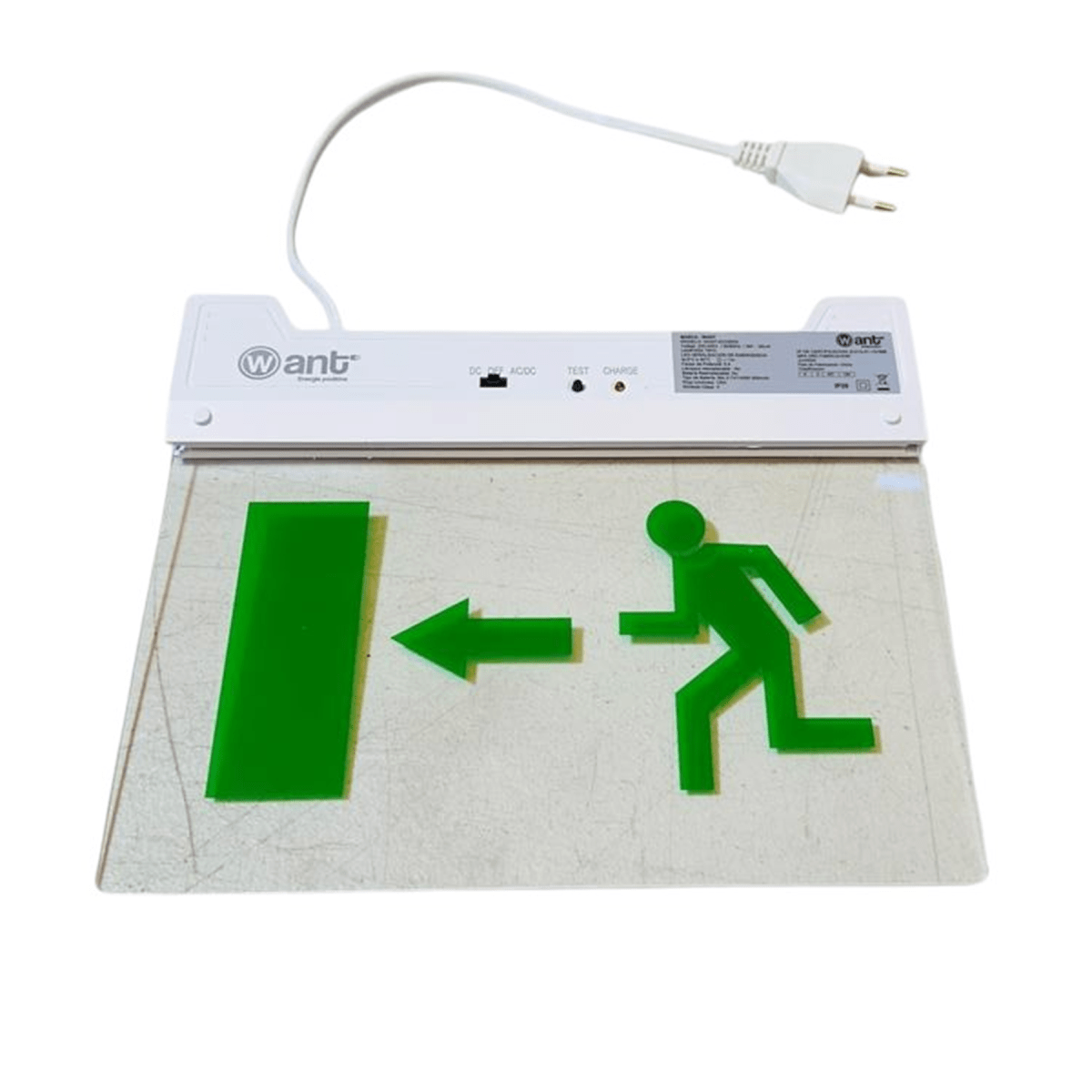 Señalética de Emergencia Persona Flecha Puerta 247x216mm3