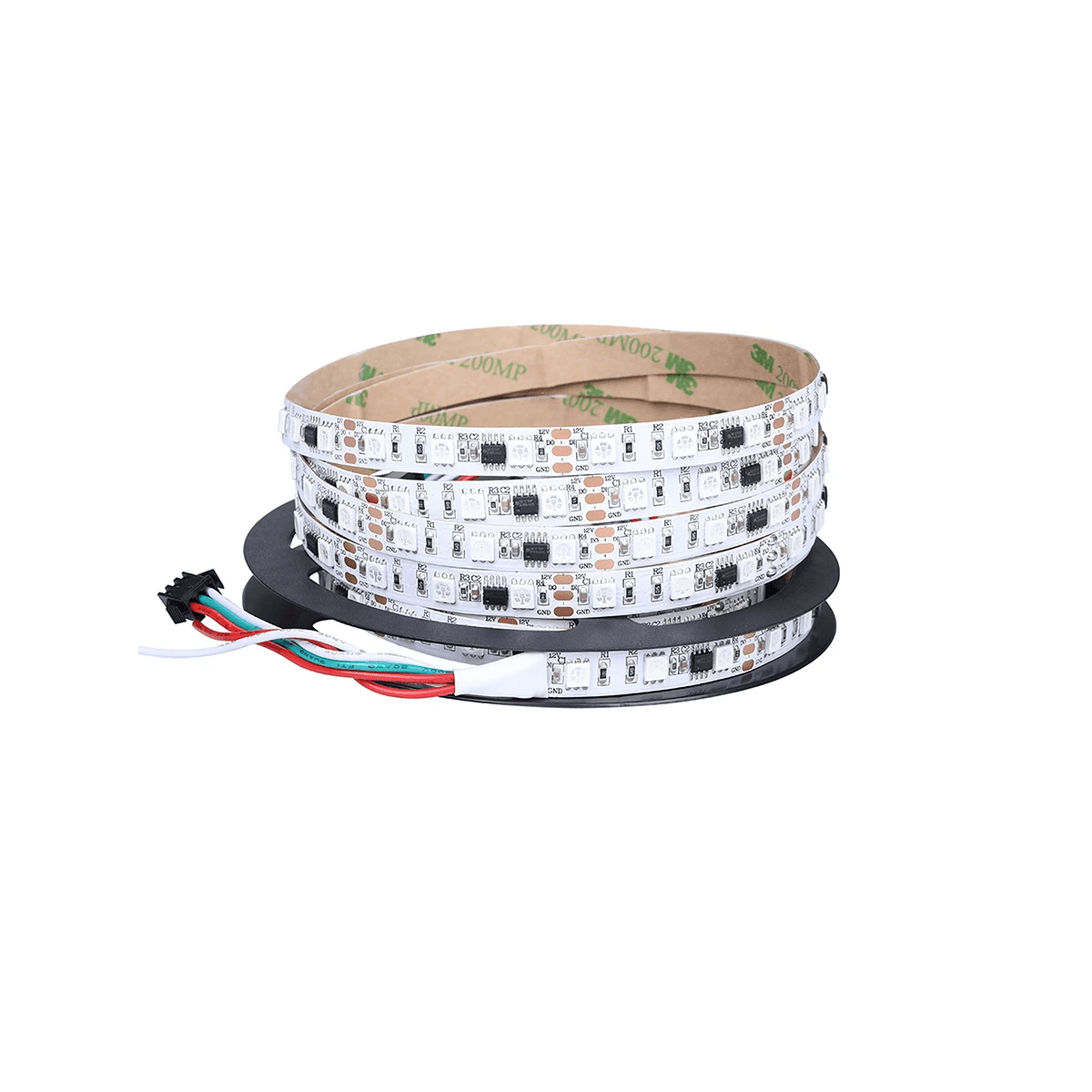 Cinta Led 12V 5050 Digital ws2811 IP20 60Led/m RGB 5mt (kn)1