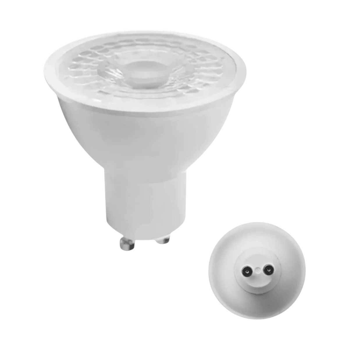 Ampolleta GU10 7W 38° 3000K Luz Cálida (wt)4