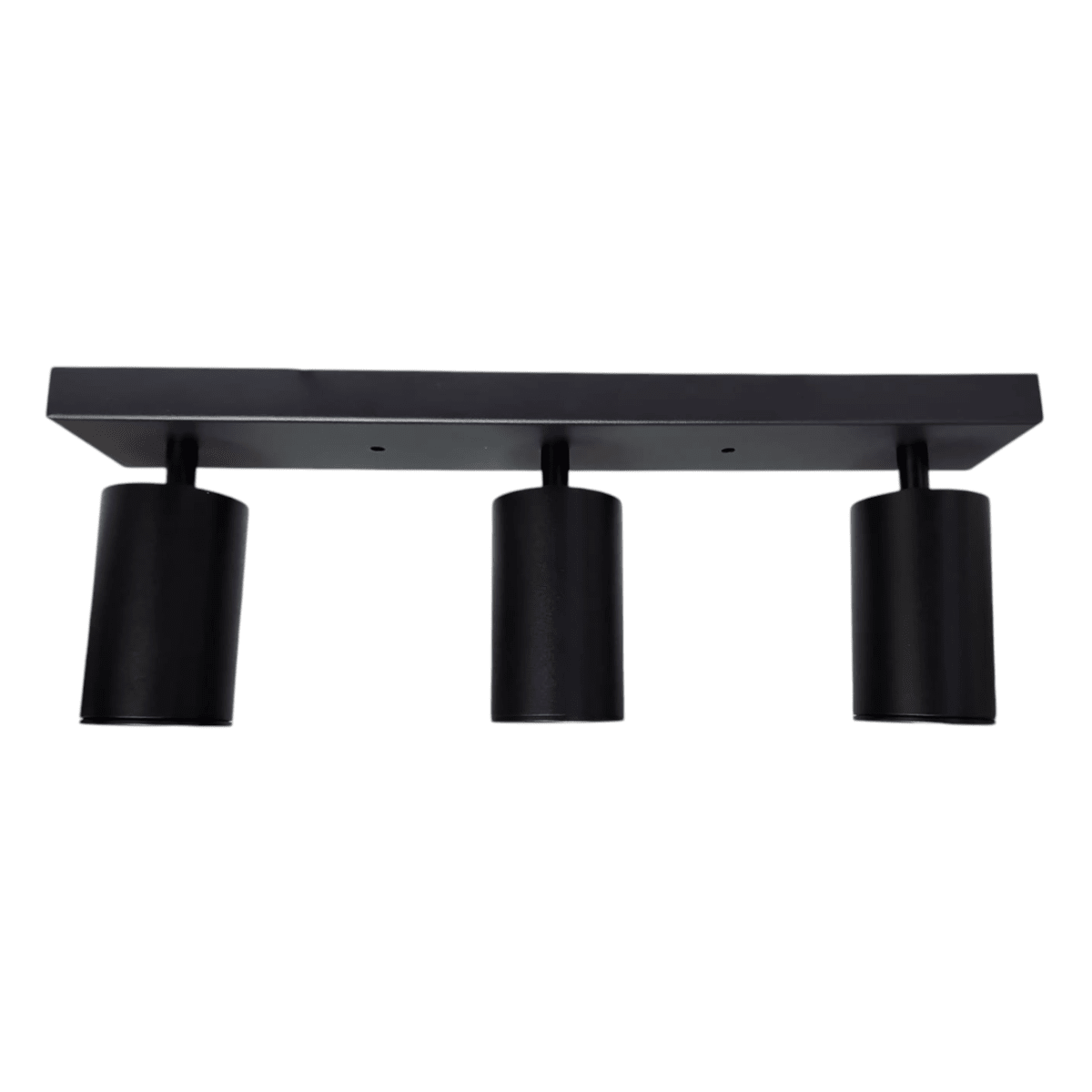 Aplique Porta GU10 Triple Negro Sobrepuesto Led Modelo Altair III1