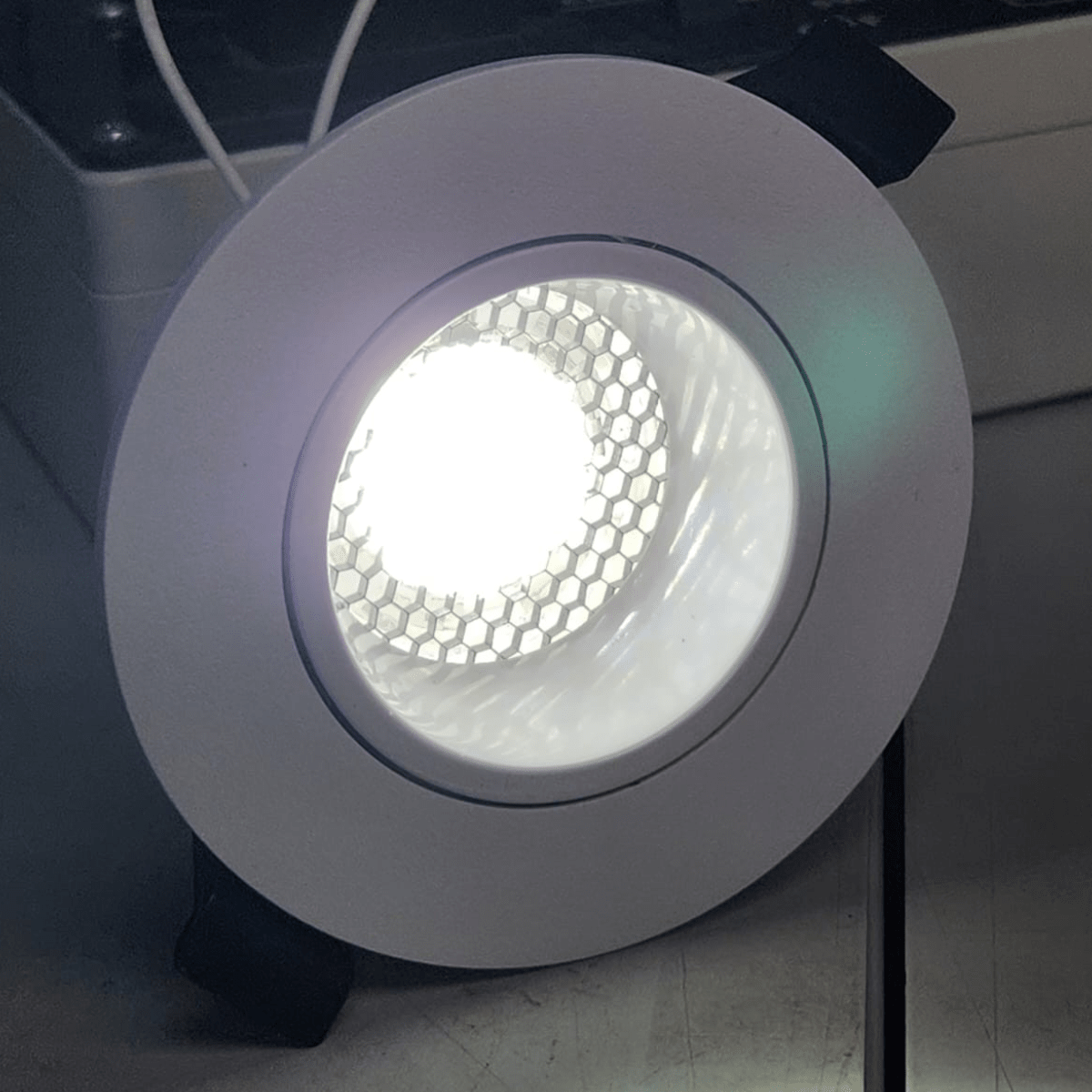 Focos Spot Embutido Antideslumbrante Porta GU10 Blanco (Caja 10und.)6