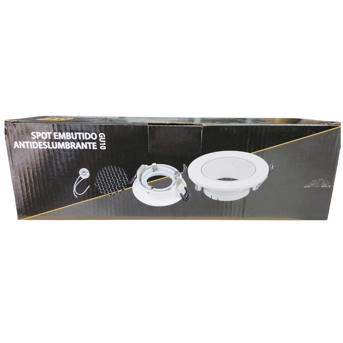 Focos Spot Embutido Antideslumbrante Porta GU10 Blanco (Caja 10und.)7