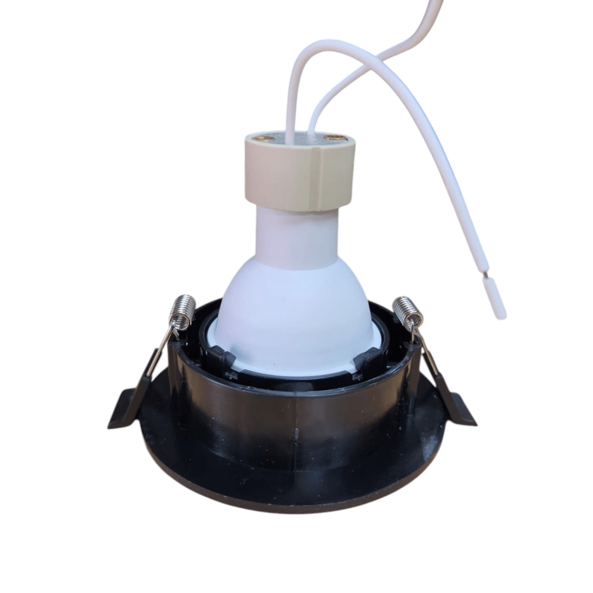 Foco Spot Embutido Antideslumbrante Porta GU10 Negro (Caja 10und.)4