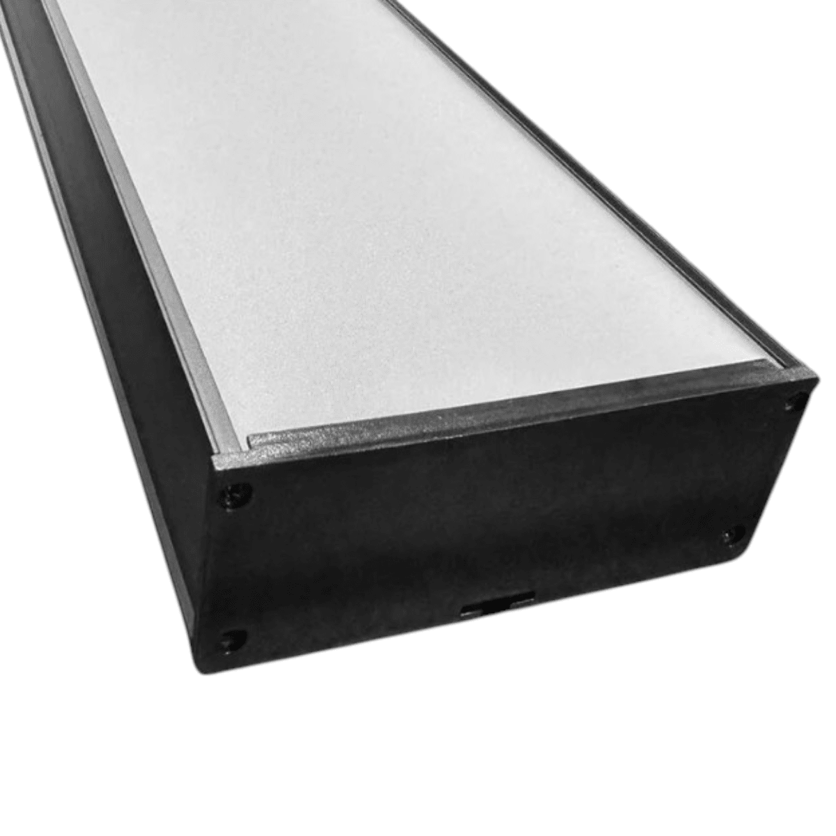 Lineal Led 48W Negro 6000k Luz Fría 1200x100x40 (kn)3