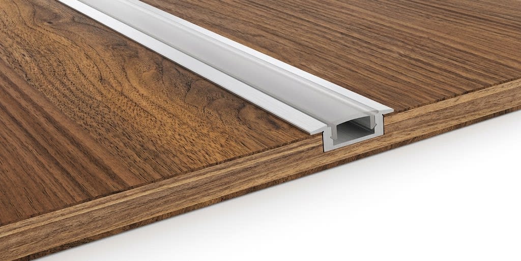 Perfil Aluminio Difusor 1204 3mt Plano Empotrable2