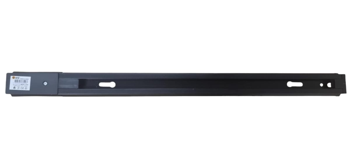 Riel Energizado Monofasico 220V 50cm Negro1