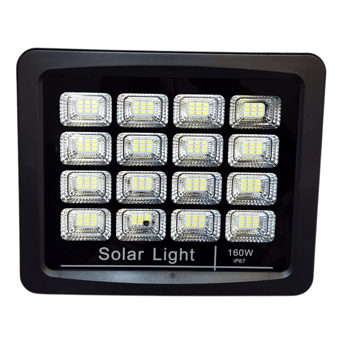 Proyector de Área  160W 6500K Luz Fría con Panel Solar independiente 3,2V 4x5000mAh3