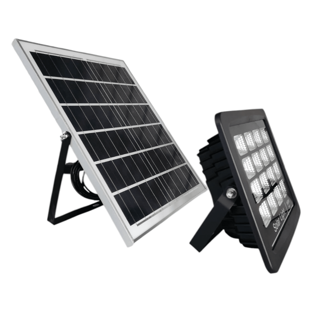 Proyector de Área  160W 6500K Luz Fría con Panel Solar independiente 3,2V 4x5000mAh2
