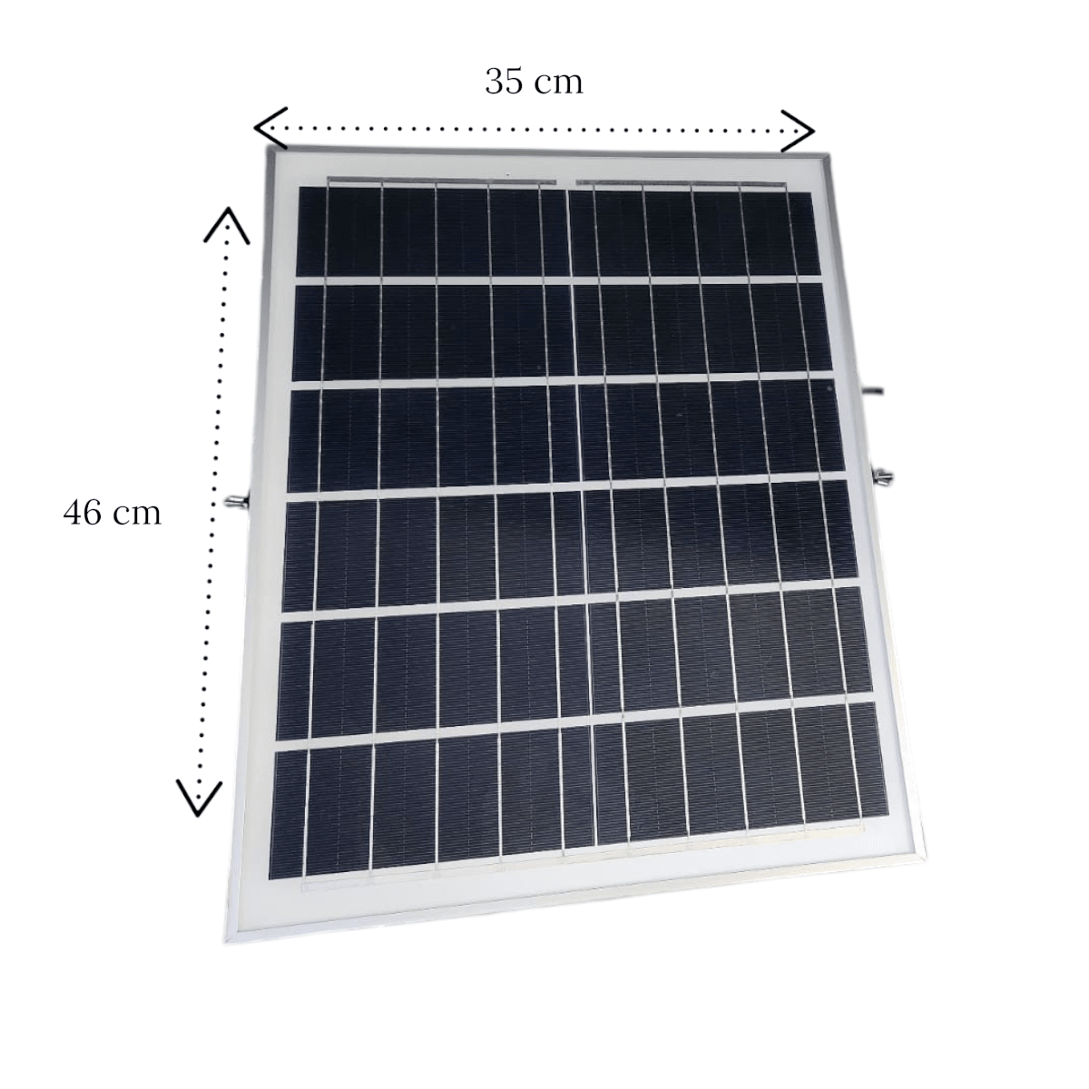 Proyector de Área  160W 6500K Luz Fría con Panel Solar independiente 3,2V 4x5000mAh7