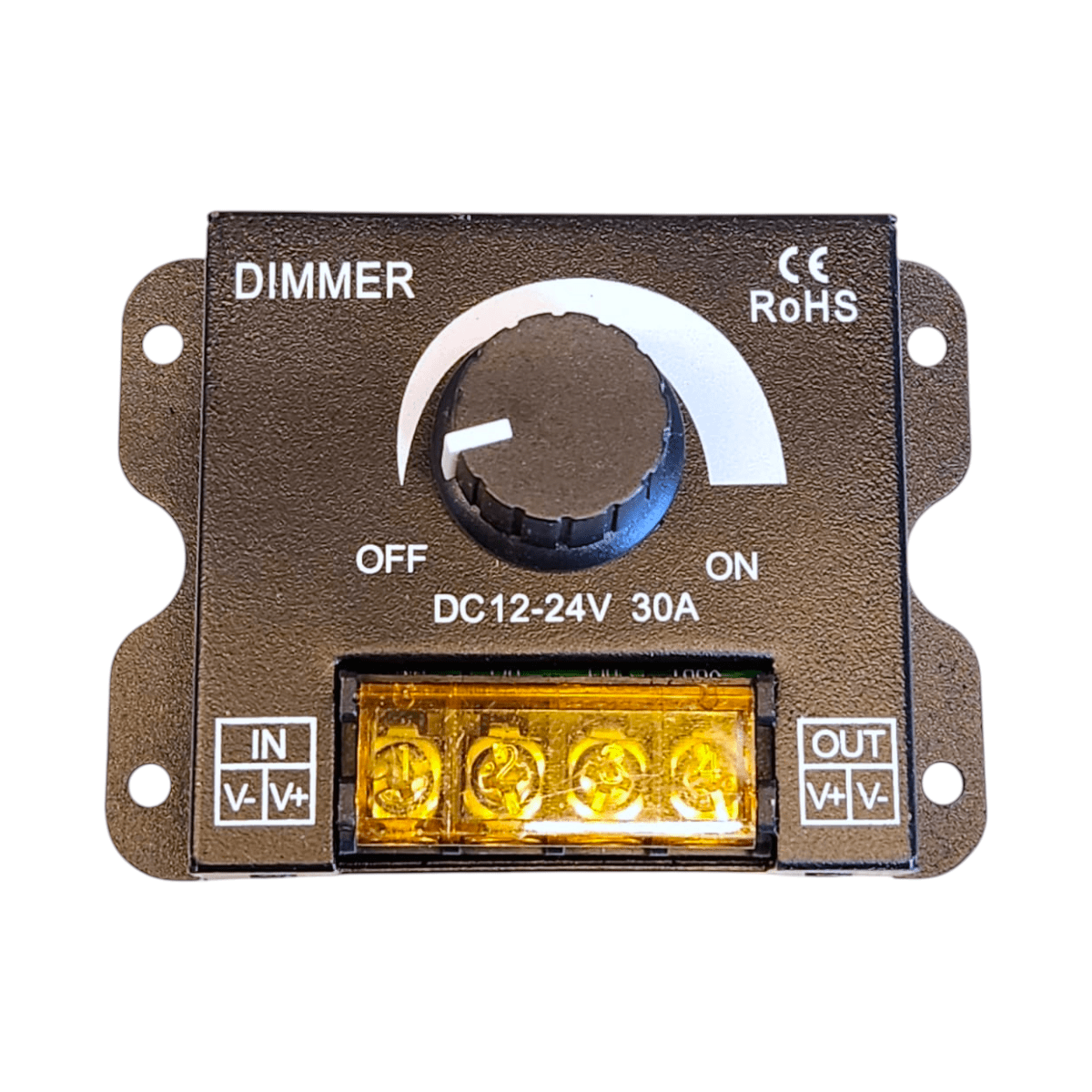Dimmer 12-24V 30A Negro1