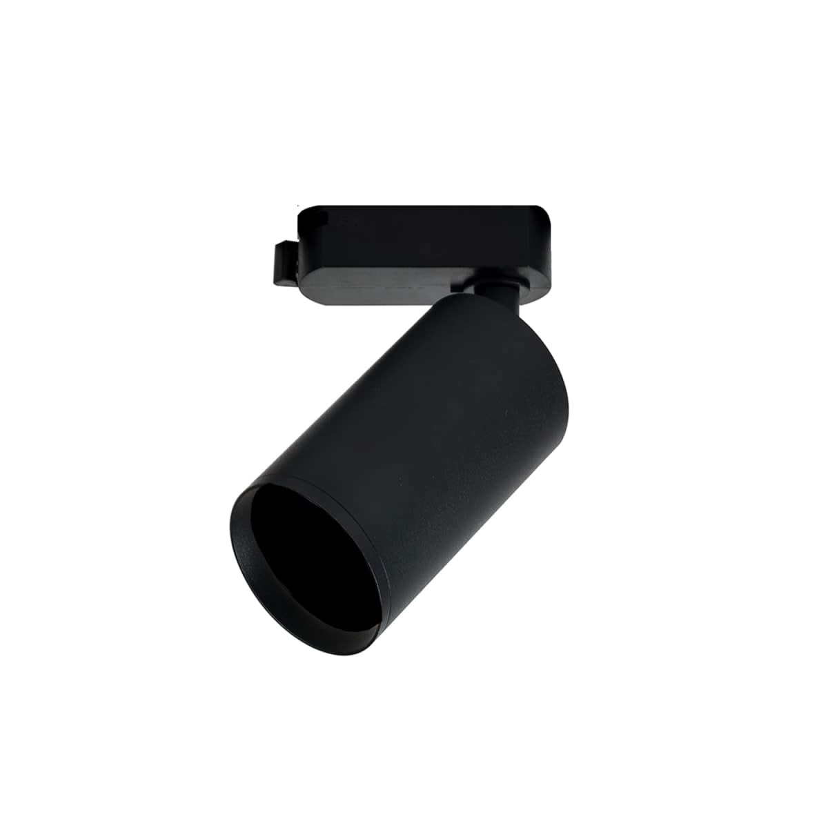 Foco Riel para GU10 Negro 1F Cilindro 135x93x52mm (wt)2