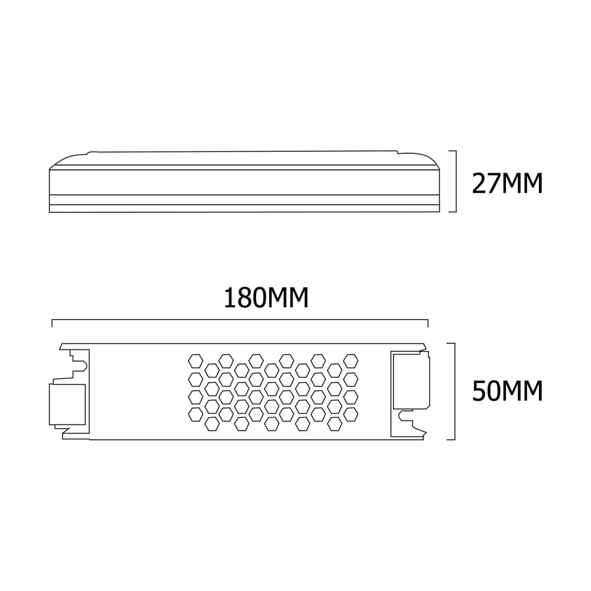 Fuente de Poder 12V 16.5A 200W HQ Compacta3