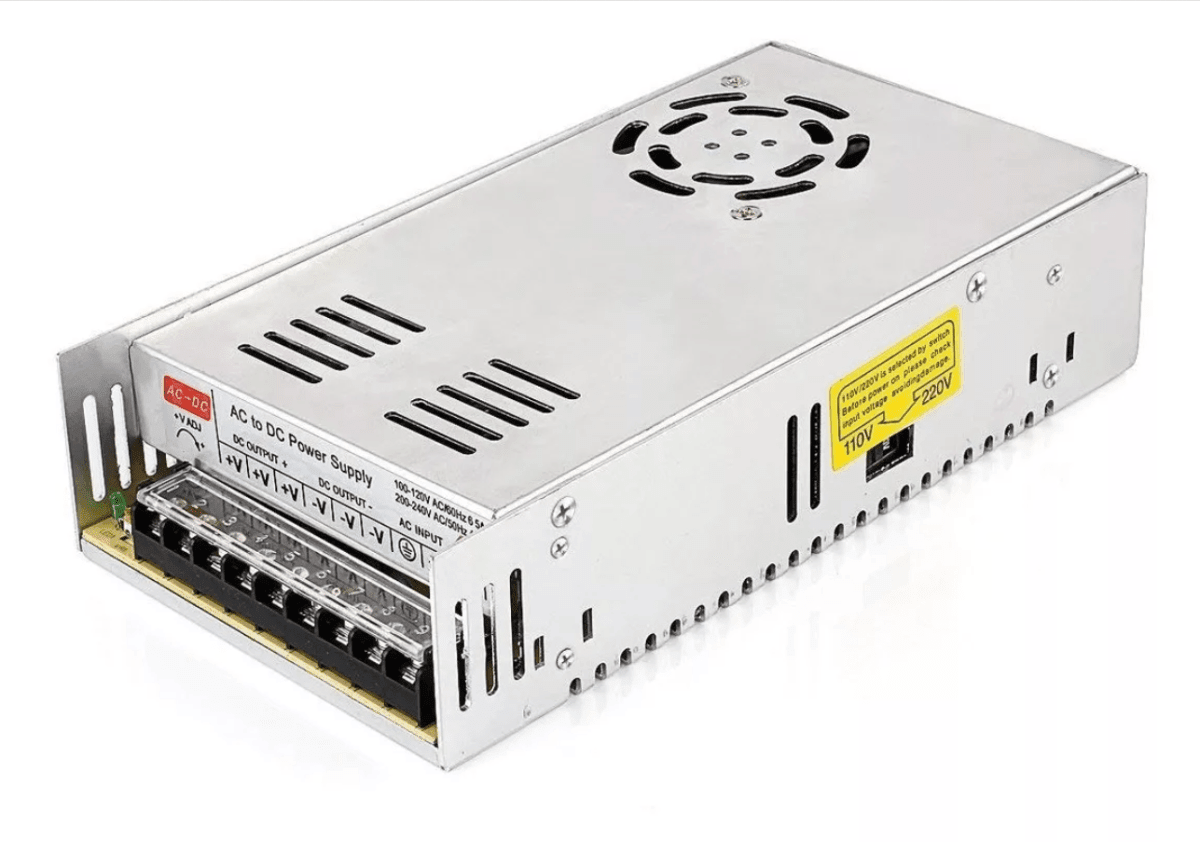 Fuente de Poder 12V 33A 400W IP20 c/ventilador1