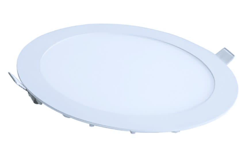 Panel Led 18W Embutido Redondo 3000K Luz Cálida1