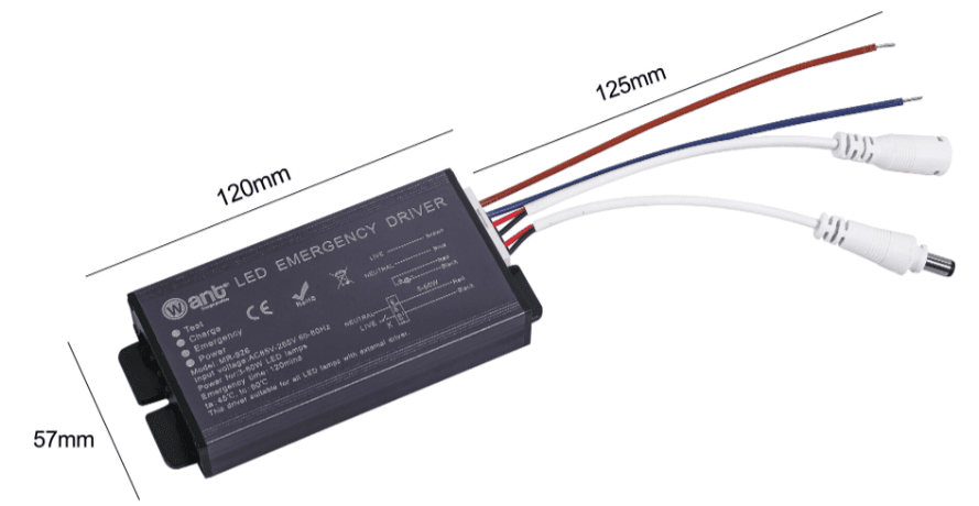 Kit de Emergencia para Panel Led 3-60W (con driver) Slim (wt)2