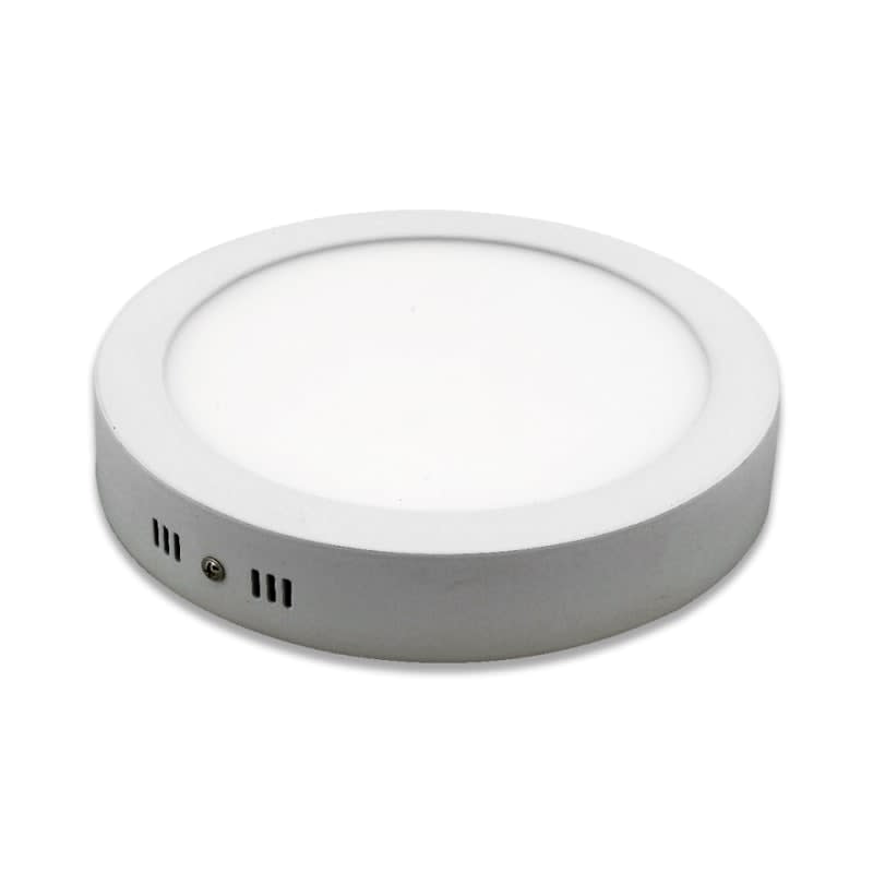 Panel Led 18W Redondo Sobrepuesto 210mm 3000K Luz Cálida (wt)1