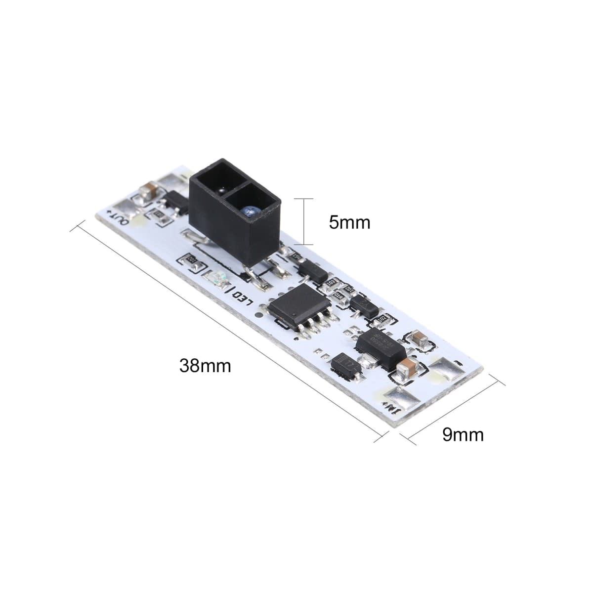 Sensor de Movimiento Mano Placa Mini 12V (máx 25W)2