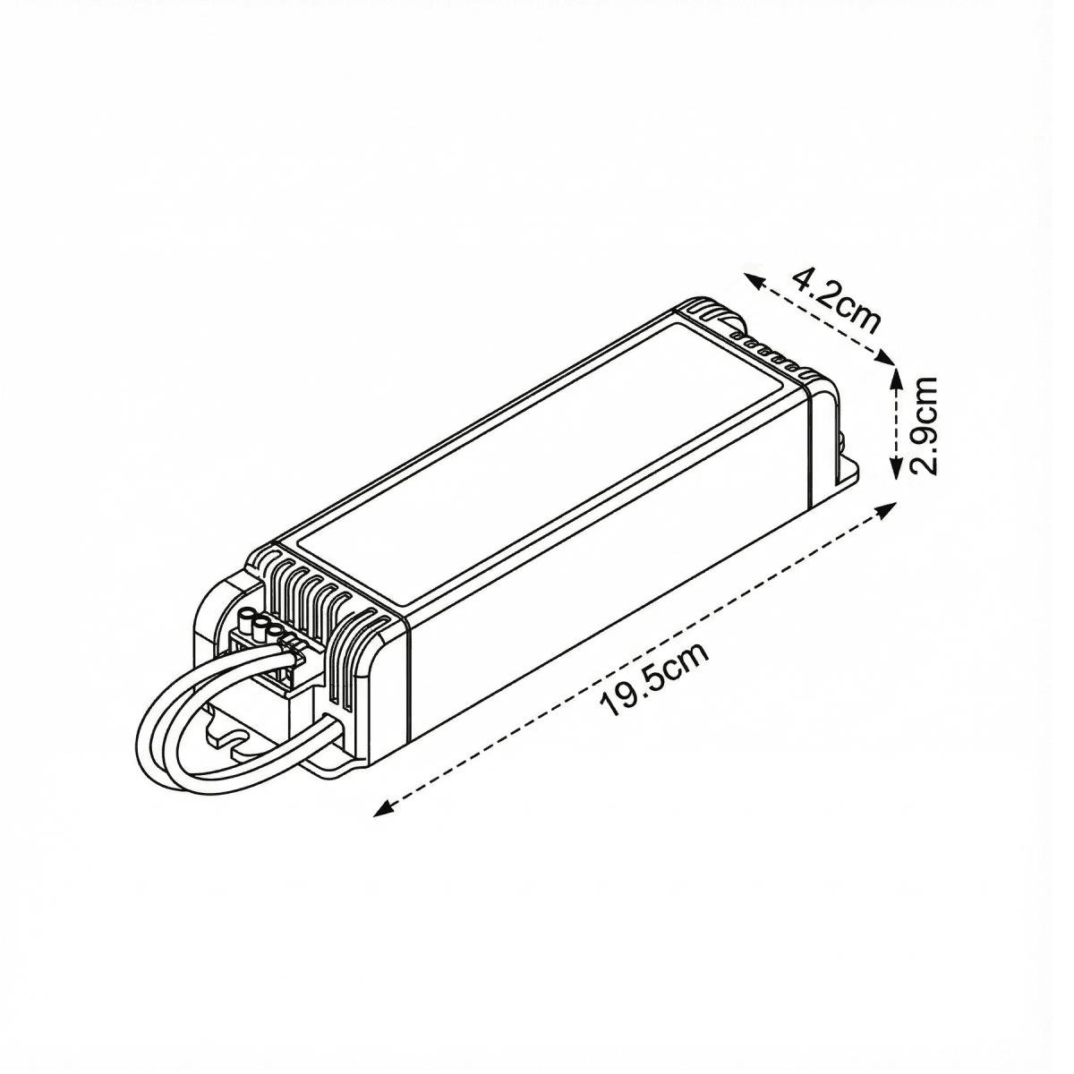 Kit de Emergencia Led 3-20W máx. 90min /carga 24hrs3