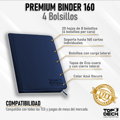 Carpeta Premium 160 Top Deck