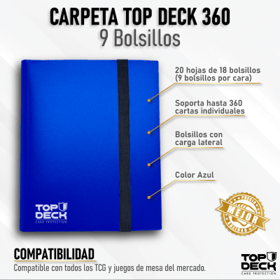 Carpeta 360 Top Deck