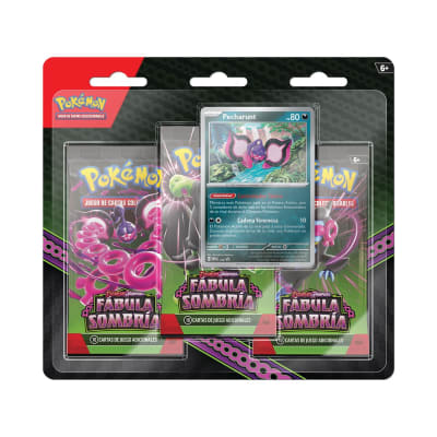 Blister 3 Pokemon TCG: Escarlata y Púrpura - Fábula Sombría