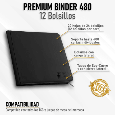 Carpeta Premium 480 Top Deck
