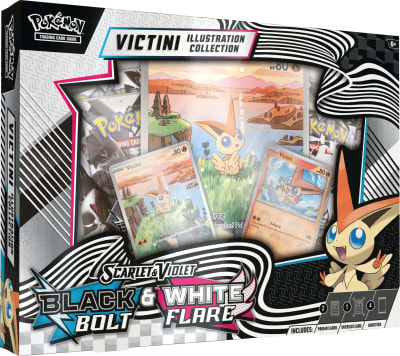 Unova Illustration Collection Pokemon TCG: Escarlata y Púrpura - Fulgor Negro y Llama Blanca