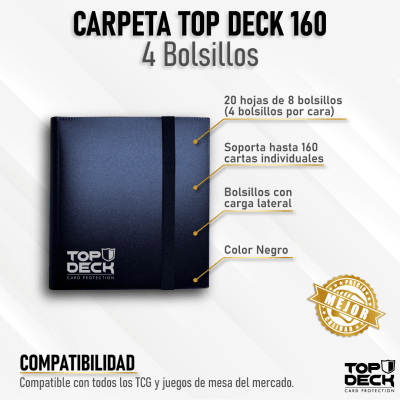 Carpeta 160 Top Deck