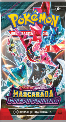 Booster Pokemon TCG: Escarlata y Púrpura - Mascarada Crepuscular