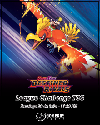 Inscripción Pokémon League Challenge TCG