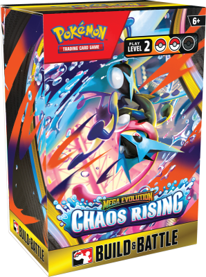 Build & Battle Box Pokemon TCG: Mega Evolution - Chaos Rising