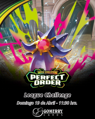 Inscripción Pokémon League Challenge TCG