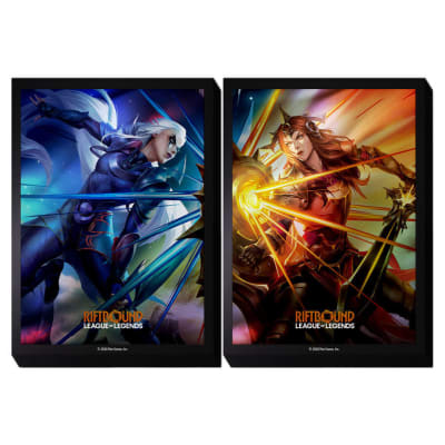 Sleeves Riftbound: Vendetta - Diana vs Leona