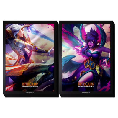 Sleeves Riftbound: Vendetta - Kayle vs Morgana