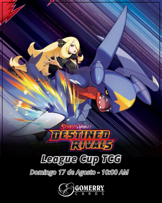 Inscripción Pokémon TCG League Cup 17 de Agosto