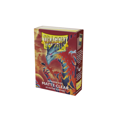 Sleeves Dragon Shield Japanese Matte Outer Sleeves Clear