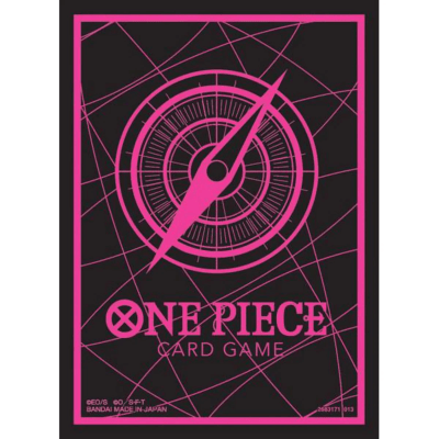 Sleeves One Piece: Standard Black & Pink