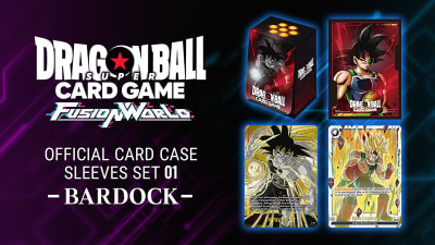 Set Dragon Ball Super Fusion World TCG: Official Card Case and Sleeves Set 01 - Bardock