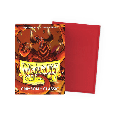 Sleeves Dragon Shield Japanese Classic Crimson 