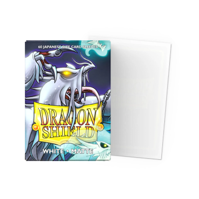 Sleeves Dragon Shield Japanese Matte White 