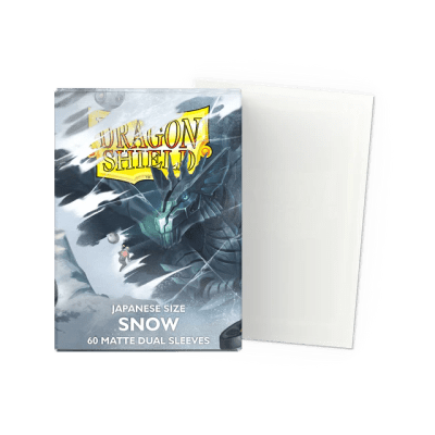 Sleeves Dragon Shield Japanese DUAL Matte Snow