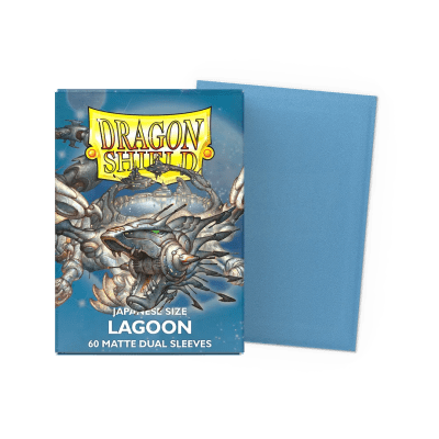 Sleeves Dragon Shield Japanese DUAL Matte Lagoon