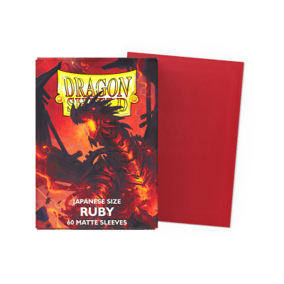 Sleeves Dragon Shield Japanese Matte Ruby 'Geledar' 