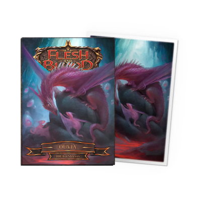 Sleeves Dragon Shield Standard Matte 'Flesh & Blood Ouvia' Art, Limited Edition 