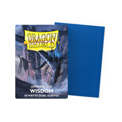 Sleeves Dragon Shield Japanese DUAL Matte Wisdom 