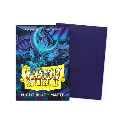 Sleeves Dragon Shield Japanese Matte Night Blue 