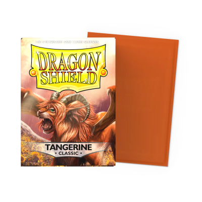 Sleeves Dragon Shield Standard Classic Tangerine 